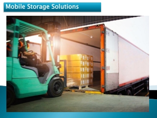 Mobile Storage Solutions