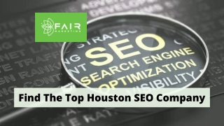 Find The Top Houston SEO Company