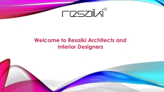 Best Interior Designers in India at Resaiki interior