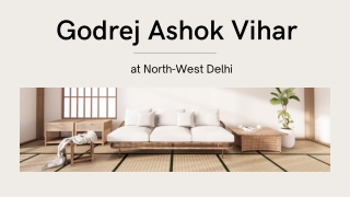 Godrej Ashok Vihar At North-West Delhi - Download PDF