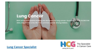 Lung Cancer Specialist