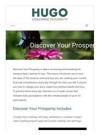 Money and prosperity