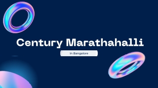 Century Marathahalli In Bangalore | Brochure