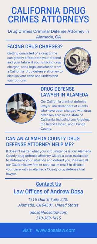 California Drug Crimes Attorneys