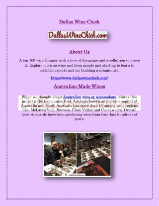 Australian Winemakers