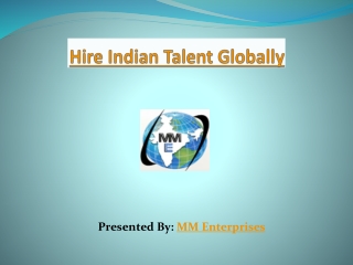 Hire Indian Talent Globally