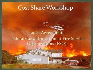 Cost Share Workshop