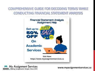 Comprehensive Guide for Decoding Terms While Conducting Financial Statement Analysis