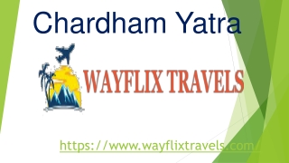 Chardham Yatra