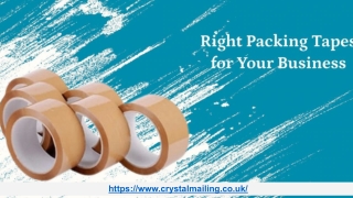 How to Choose the Right Packing Tape for your Business