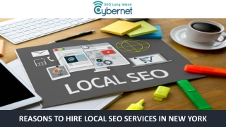 Reasons to Hire Local SEO Services in New York