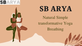 Pranayama Yogic Breathing