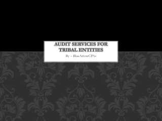 Top-Rated Audit Services For Tribal Entities – BlueArrowCPAs