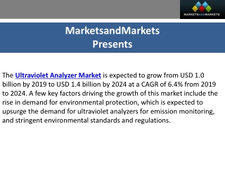 Ultraviolet Analyzer Market Trends and Growth 2024