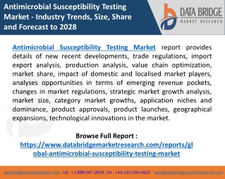 Antimicrobial Susceptibility Testing Market