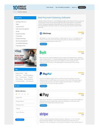 Best Payment Gateway Software