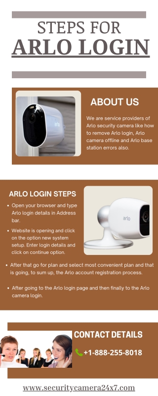 Steps for Arlo Login | Contact Now
