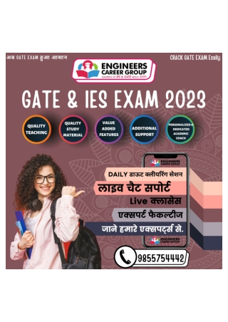 Top GATE Coaching In Chandigarh Engineers Career Group