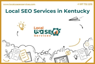 Local SEO Services in Kentucky