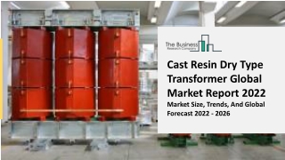 Cast Resin Dry Type Transformer Market Analysis Report, Industry Scope, Segments