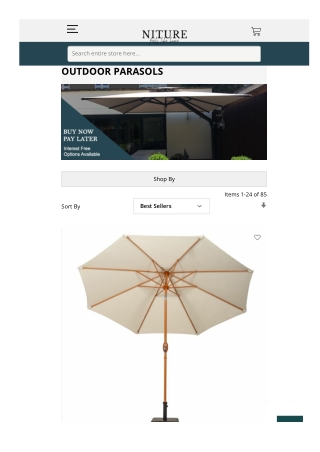 Garden Parasols