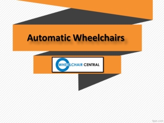 Buy Automatic Wheelchairs Online, Automatic Wheelchairs Online for Sale – Wheelchair Central