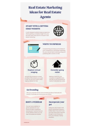 Real Estate Marketing Ideas for Real Estate Agents