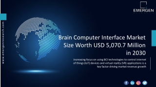 Brain Computer Interface Market Technology, growth, Share, Size, Forecast 2030