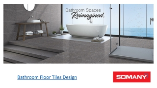 bathroom floor tiles design