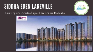Get special offer in Siddha Eden Lakeville Price