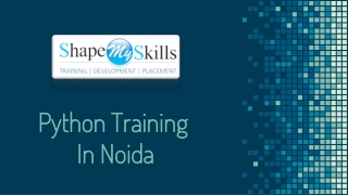 python training in noida
