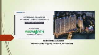 Apartments for sale in kochi - Apartments in kochi - Provident Winworth