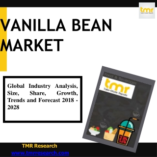 Vanilla Bean Market : Qualitative Analysis and Development Trends
