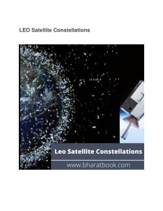 LEO Satellite Constellations.