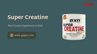 Order Best Creatine in India to Prevent Muscle Breakdown