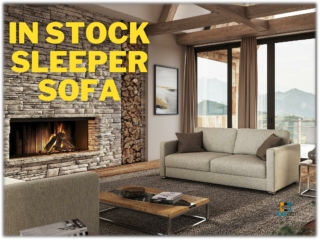 in stock sleeper sofa
