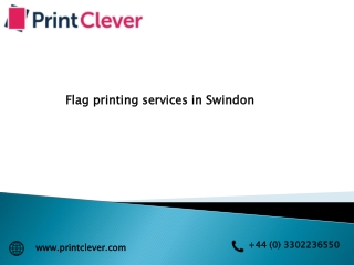 Flag printing services in Swindon