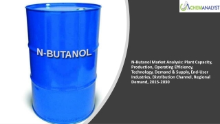 N-Butanol Market Size, Share, Industry Report, 2030