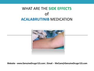 What are the side effects of Calquence