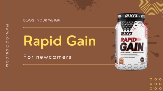 Get Best Mass Gainer Online to Build Attractive Body - Greenex Nutrition