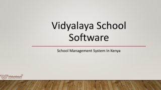 School Management System In Kenya