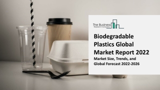 Biodegradable Plastics Market Research And Analysis 2022-2031