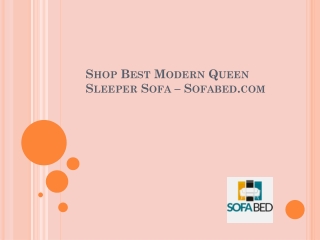 Shop Best Modern Queen Sleeper Sofa – Sofabed.com