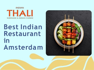 Best Indian Restaurant in Amsterdam - Indian Thali Restaurant