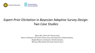Expert Prior Elicitation in Bayesian Adaptive Survey Design: Two Case Studies