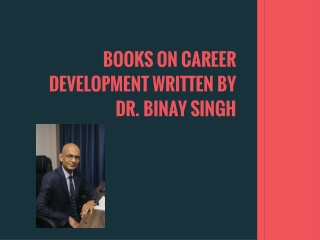 Books on Career Development