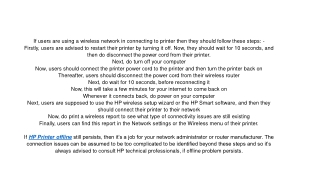 printer offline fix new