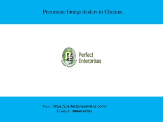 Pneumatic fittings dealers in Chennai