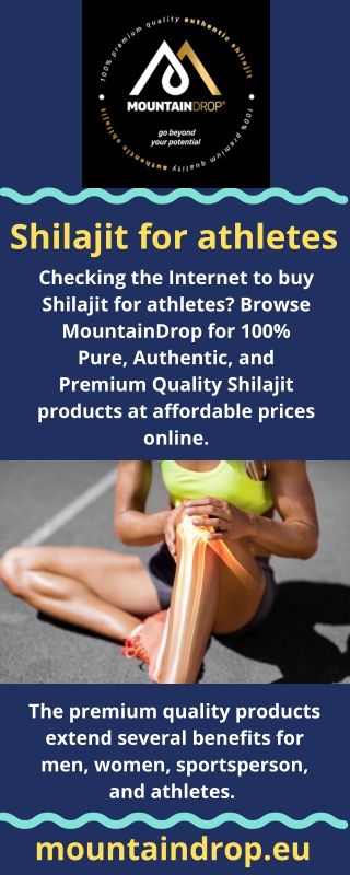 shilajit for athletes