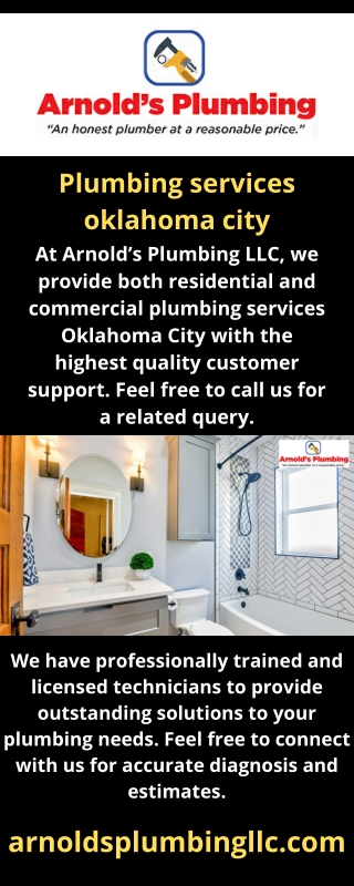 plumbing services oklahoma city